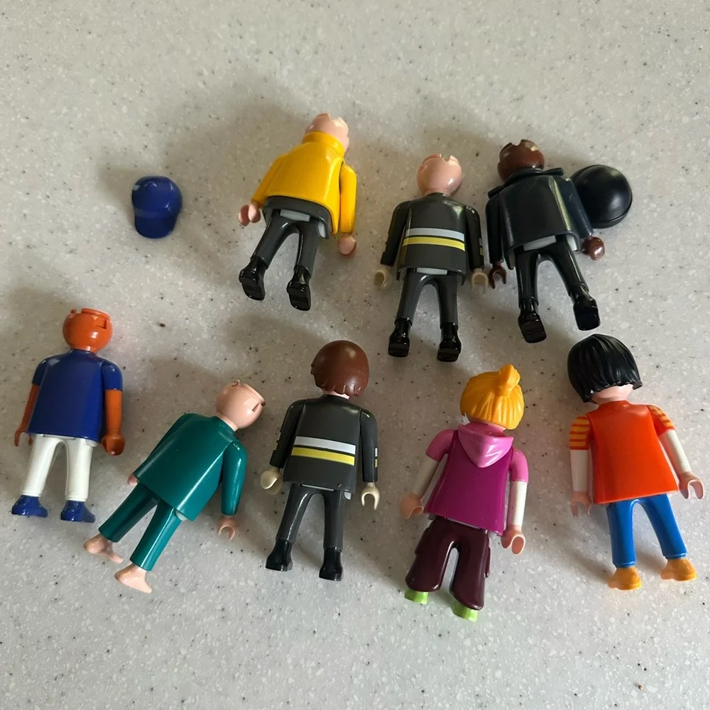 Vintage Playmobil Action Figured! Misc. Toy People Figures Set